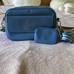 Kate Spade Rosie Pebbled Leather Flap Camera Bag